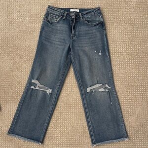 Lovervet Classic Blue Straight Leg Jeans